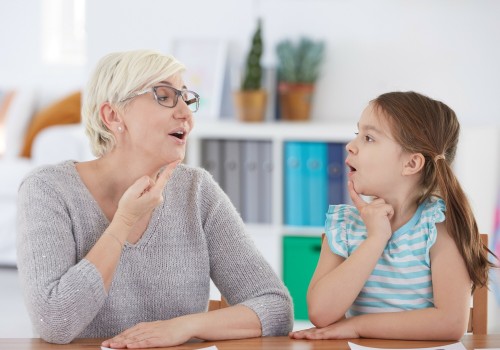 What is speech therapy used for in adults?